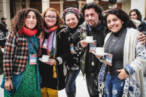 Luciana Ortega, Katherine Alanís, Alejandra Cáseres, Guillermo Rivera, Carola Reyes. Escuela rural El cajon de sanPedro